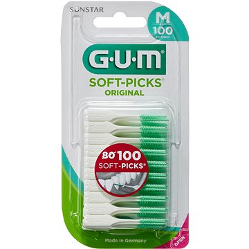 

GUM Soft-Picks Medium s fluoridy, ISO 1, 100 ks