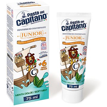 

PASTA DEL CAPITANO Junior Soft Mint 75 ml