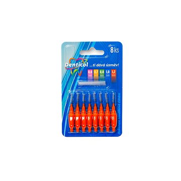 

DENTICOL P01 vel. 1,2 mm, s plochou rukojetí, 8 ks