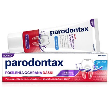 

PARODONTAX Posílení a ochrana dásní Fresh Mint s kyselinou hyaluronovou 75 ml
