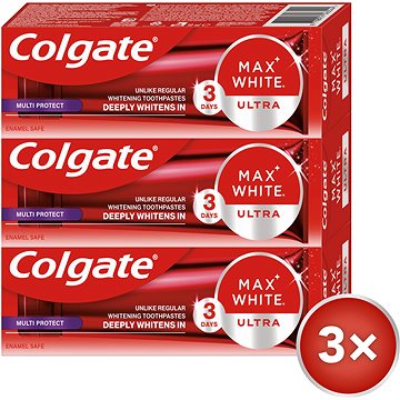 

COLGATE Max White Ultra Multiprotect bělicí 3× 50 ml