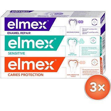 

ELMEX Mix Case 3× 75 ml