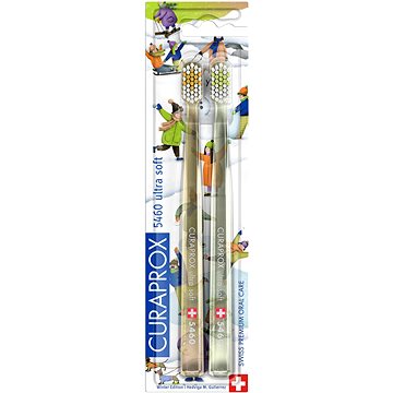 

CURAPROX CS 5460 Ultra Soft Zasnežená edice, 2 ks