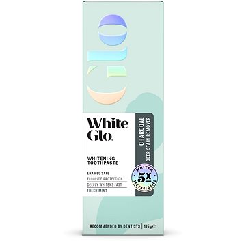 

WHITE GLO Charcoal s aktivním černým uhlím 115 g