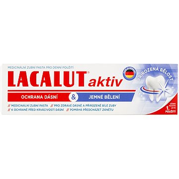 

LACALUT Aktiv ochrana dásní & jemné bělení 75 ml