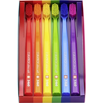 

CURAPROX CS 5460 Ultra Soft Duhová edice, 6 ks