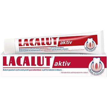 

LACALUT Aktiv Zubní pasta proti paradentóze 75 ml