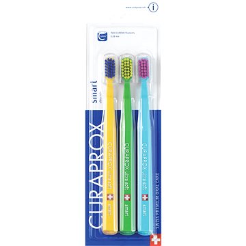 CURAPROX CS 7600 Ultra Soft, Smart 3 ks - Dětský zubní kartáček