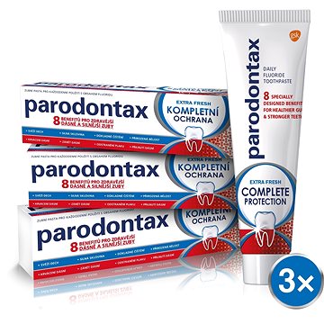 

PARODONTAX Kompletní ochrana Extra fresh 3 × 75 ml