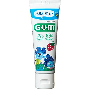 

GUM Junior Monster jahodová (6–12 let) 50 ml