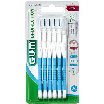 

GUM BI-DIRECTION ULTRA 0,9 mm, ISO 2, 6 ks