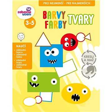 

Zábavné učení Kresli a maž - Barvy, tvary