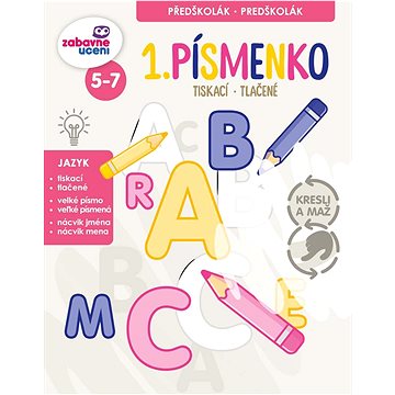 

Zábavné učení Kresli a maž - První písmenko