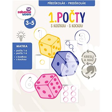 

Zábavné učení Kresli a maž - První počty