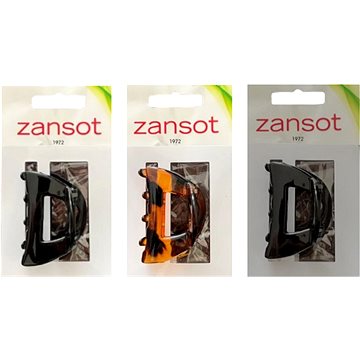 

Zansot Sponka na vlasy Classic Medium 5,5 cm, 3 ks lesklá + matná + želva