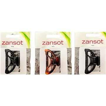 

Zansot Sponka na vlasy Oval Classic Medium 6 cm, 3 ks lesklá + matná + želva