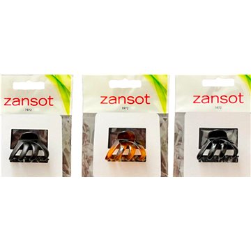 

Zansot Sponka na vlasy Chobotnice Classic Medium 4,2 cm, 3 ks lesklá + matná + želva