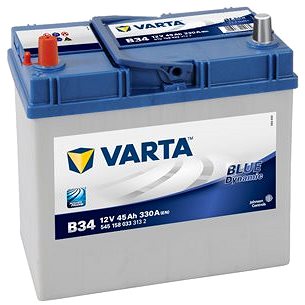 

VARTA BLUE Dynamic 45Ah, 12V, B34