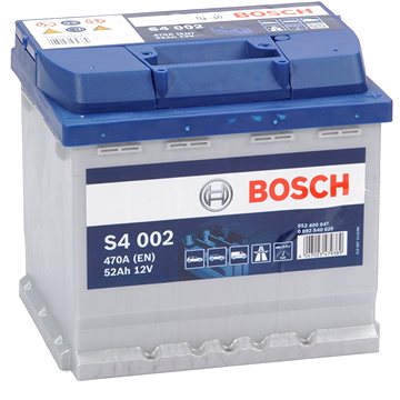 

BOSCH S4 002, 52Ah, 12V (0 092 S40 020)