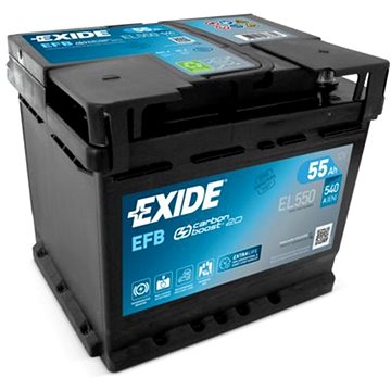

EXIDE START-STOP EFB 55Ah, 12V, EL550
