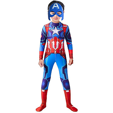 

FunCo Dětský kostým Superhrdina Kapitán Amerika s maskou 110-122 M