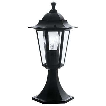 

EGLO - Venkovní lampa 1xE27/60W černá IP44