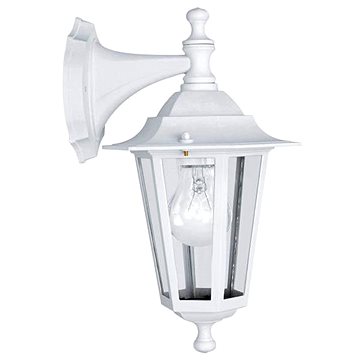 

EGLO - Venkovní nástěnné svítidlo 1xE27/60W/230V IP44 bílá