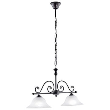 

Eglo - Lustr na řetězu 2xE27/60W/230V