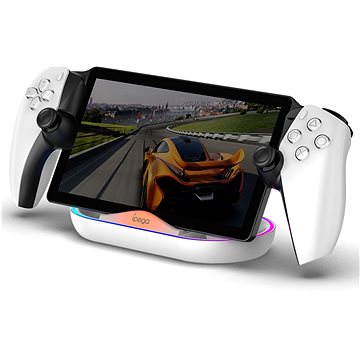 iPega P5P02 Charger Dock s RGB pro Playstation Portal Remote Player White