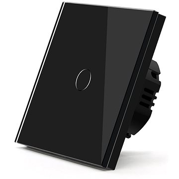 

iQtech Millennium, WiFi 1x NoN vypínač Smartlife, černý