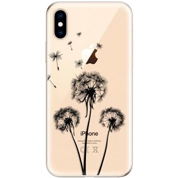 

iSaprio Three Dandelions - black pro iPhone XS