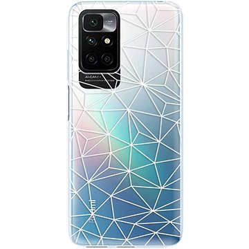 

iSaprio Abstract Triangles 03 pro white pro Xiaomi Redmi 10