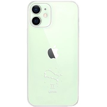 

iSaprio čiré pouzdro - Blíženci - iPhone 12 mini