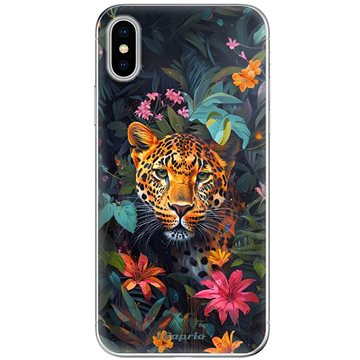 

iSaprio Flower Jaguar - iPhone X