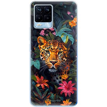 

iSaprio Flower Jaguar - Realme 8 / 8 Pro