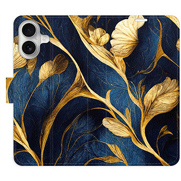 

iSaprio Flip pouzdro GoldBlue pro iPhone 16