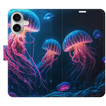 

iSaprio Flip pouzdro Jellyfish pro iPhone 16