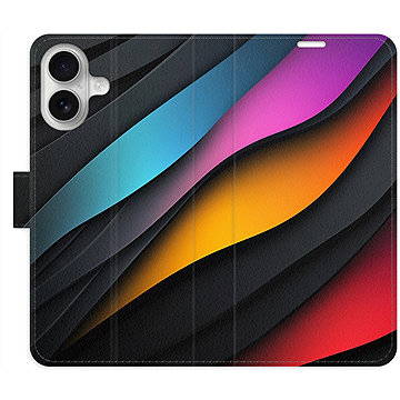 

iSaprio Flip pouzdro Color Waves pro iPhone 16