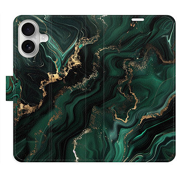 

iSaprio Flip pouzdro Emerald 02 pro iPhone 16