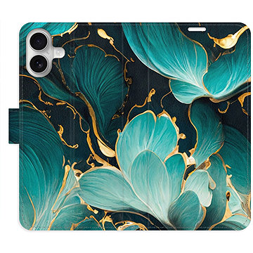 

iSaprio Flip pouzdro Blue Flowers 02 pro iPhone 16 Plus