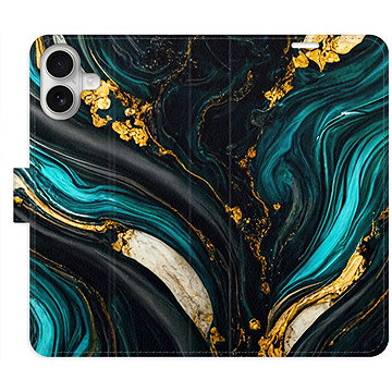 

iSaprio Flip pouzdro Dark Paint pro iPhone 16 Plus