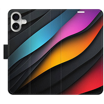 

iSaprio Flip pouzdro Color Waves pro iPhone 16 Plus