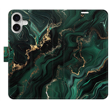 

iSaprio Flip pouzdro Emerald 02 pro iPhone 16 Plus