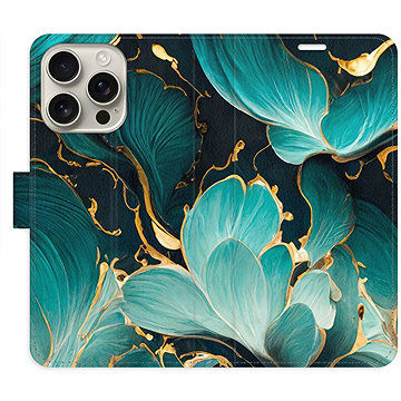 

iSaprio Flip pouzdro Blue Flowers 02 pro iPhone 16 Pro