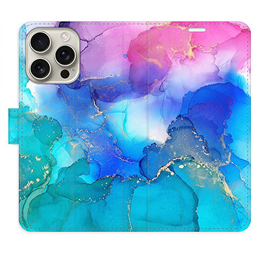 

iSaprio Flip pouzdro BluePink Paint pro iPhone 16 Pro