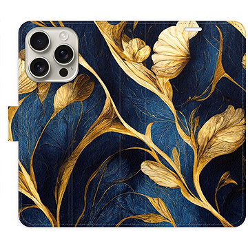 

iSaprio Flip pouzdro GoldBlue pro iPhone 16 Pro