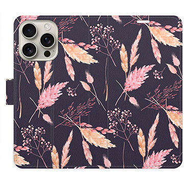 

iSaprio Flip pouzdro Ornamental Flowers 02 pro iPhone 16 Pro