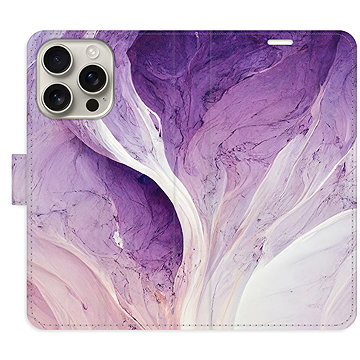 

iSaprio Flip pouzdro Purple Paint pro iPhone 16 Pro