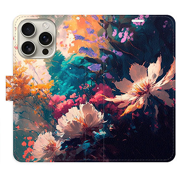 

iSaprio Flip pouzdro Spring Flowers pro iPhone 16 Pro
