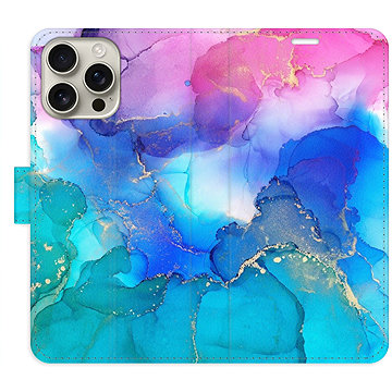 

iSaprio Flip pouzdro BluePink Paint pro iPhone 16 Pro Max
